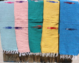 Mexican Blanket ~ Thunderbird (Teal) - SHIPS FREE!