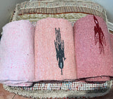 Mexican Blanket ~ Thunderbird (Baby Pink) - SHIPS FREE!