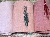 Mexican Blanket ~ Thunderbird - (Rose Pink/Baby Pink) - SHIPS FREE!