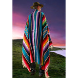 Mexican Blanket ~ La Playa Serape Grande - View Colors - SHIPS FREE!