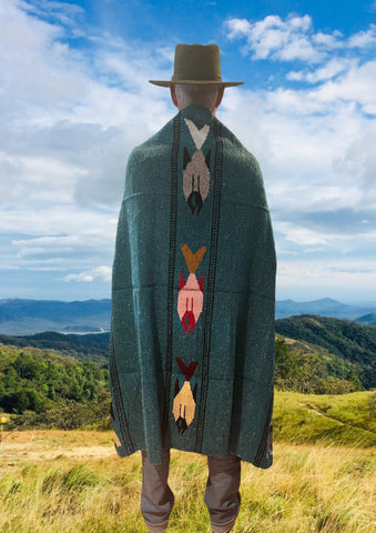 Authentic Mexican Blanket ~ Manta de Pescado