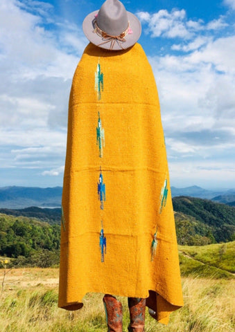Authentic Mexican Blanket ~ Thunderbird