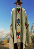 Mexican Blanket ~ Manta de Pescado (Mint) - SHIPS FREE!