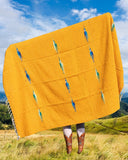 Mexican Blanket ~ Thunderbird - (Gold) - SHIPS FREE!