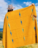 Mexican Blanket ~ Thunderbird - (Gold) - SHIPS FREE!