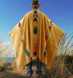 Mexican Blanket ~ Manta de Pescado (Goldish) - SHIPS FREE!