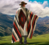 Mexican Blanket ~ Aztec Diamond Design (Sage) - LIMITED EDITION! SHIPS FREE!