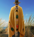Mexican Blanket ~ Manta de Pescado (Goldish) - SHIPS FREE!