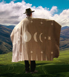 Mexican Blanket ~ Moon Phases- SHIPS FREE!