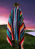 Mexican Blanket ~ La Playa Serape Grande - View Colors - SHIPS FREE!