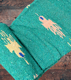 Mexican Blanket ~ Thunderbird (Teal Green) - SHIPS FREE!