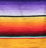 Mexican Blanket ~ La Playa Serape Grande - View Colors - SHIPS FREE!