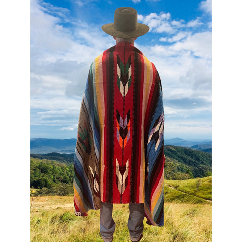 Mexican Blanket ~ A West Arrowhead Design (Rainbow) - SHIPS FREE!