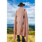 Mexican Blanket ~ Thunderbird (Baby Pink) - SHIPS FREE!