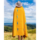 Mexican Blanket ~ Thunderbird - (Gold) - SHIPS FREE!